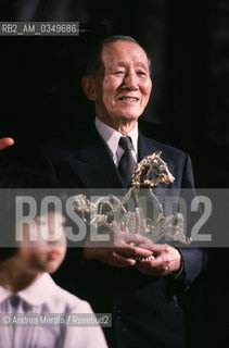 Venice june 1982. SHINIKI SUZUKI, japan music teacher. ©Andrea Merola/Rosebud2