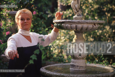 Venice 28 august 1990. LUCIA VALENTINI TERRANI, italian soprano singer. ©Andrea Merola/Rosebud2