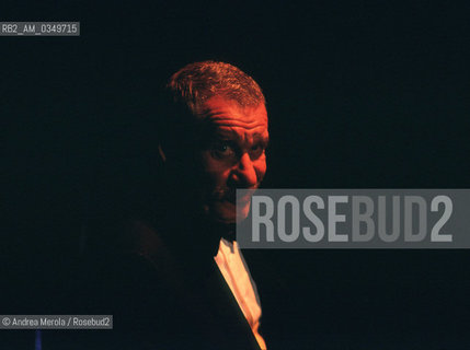 Venice 09 july 1992. PAOLO CONTE, italian singer - songwriter. ©Andrea Merola/Rosebud2