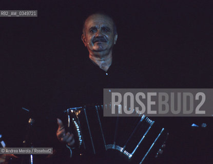 Venice 30 june 1990. ASTOR PIAZZOLLA, argentine tango composer, bandoneon player and arranger. ©Andrea Merola/Rosebud2