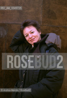 Venice 11 november 1996. LAURIE ANDERSON, Us avant-garde artist, composer, musician and film director. ©Andrea Merola/Rosebud2