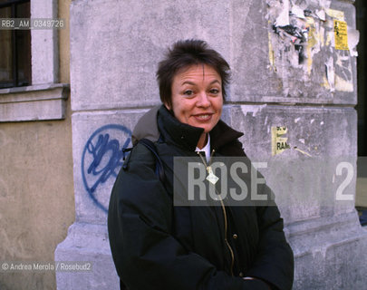 Venice 11 november 1996. LAURIE ANDERSON, Us avant-garde artist, composer, musician and film director. ©Andrea Merola/Rosebud2