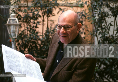 Venice 26 february 1998. MAURICIO KAGEL, argentinian composer. ©Andrea Merola/Rosebud2