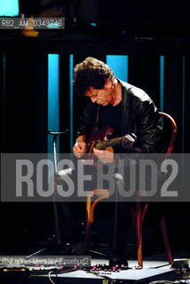 Venice (teatro Malibran) 22 march 2002. Lou Reed, Us musician, singer, and songwriter. ©Andrea Merola/Rosebud2