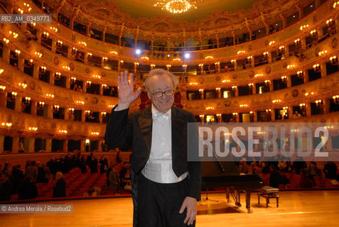 Venice 28 september 2007. Alfred Brendel, austrian pianist. ©Andrea Merola/Rosebud2