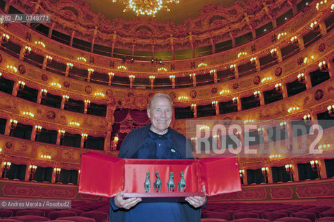 Venice 08 october 2004. GEORGES PRETRE, French orchestral and opera conductor. ©Andrea Merola/Rosebud2