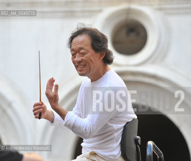 Venice 21 july 2012. Myung Whun Chung, South Korean pianist and conductor. ©Andrea Merola/Rosebud2