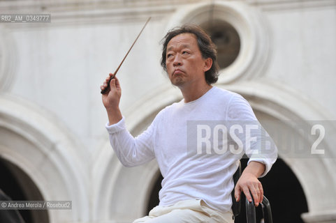 Venice 21 july 2012. Myung Whun Chung, South Korean pianist and conductor. ©Andrea Merola/Rosebud2