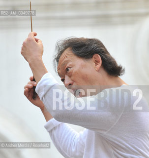 Venice 21 july 2012. Myung Whun Chung, South Korean pianist and conductor. ©Andrea Merola/Rosebud2