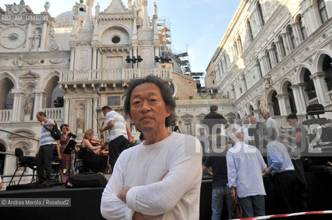 Venice 21 july 2012. Myung Whun Chung, South Korean pianist and conductor. ©Andrea Merola/Rosebud2