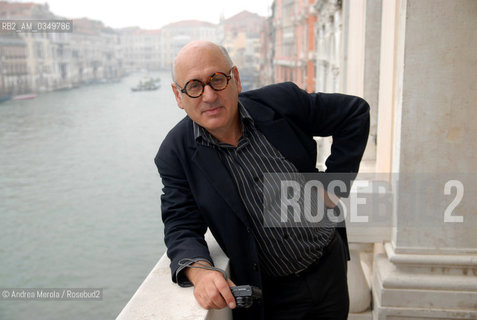 Venice 04 october 2007. Michael Nyman, british composer of minimalist music, pianist, librettist and musicologist,. ©Andrea Merola/Rosebud2