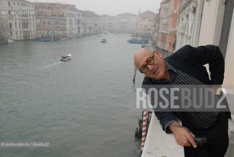 Venice 04 october 2007. Michael Nyman, british composer of minimalist music, pianist, librettist and musicologist. ©Andrea Merola/Rosebud2