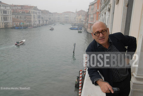 Venice 04 october 2007. Michael Nyman, british composer of minimalist music, pianist, librettist and musicologist. ©Andrea Merola/Rosebud2