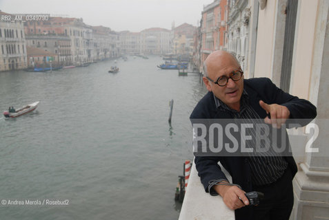 Venice 04 october 2007. Michael Nyman, british composer of minimalist music, pianist, librettist and musicologist. ©Andrea Merola/Rosebud2