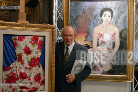 Venice 31 july 2007. Bruno Tosi, italian music juornalist and president of Maria Callas Italian Club. ©Andrea Merola/Rosebud2