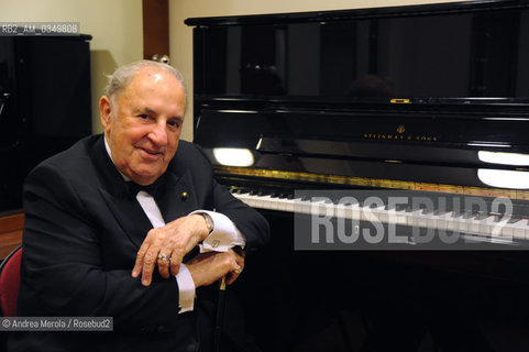 Venice 11 december 2010. Carlo Bergonzi, italian tenor singer. ©Andrea Merola/Rosebud2