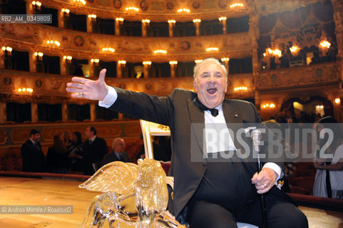 Venice 11 december 2010. Carlo Bergonzi, italian tenor singer. ©Andrea Merola/Rosebud2