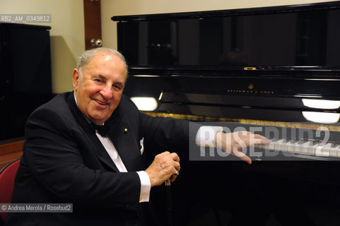 Venice 11 december 2010. Carlo Bergonzi, italian tenor singer. ©Andrea Merola/Rosebud2