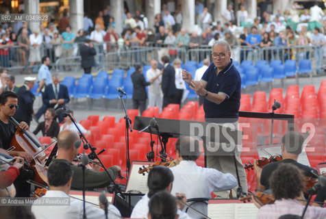 Venice 10 september 2007. Ennio Morricone, italian composer . ©Andrea Merola/Rosebud2