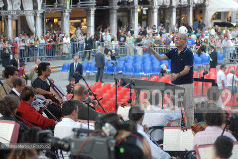 Venice 10 september 2007. Ennio Morricone, italian composer . ©Andrea Merola/Rosebud2