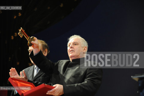 Venice 12 december 2009. DANIEL BAREMBOIM, argentine-born/israelian pianist and conductor. ©Andrea Merola/Rosebud2