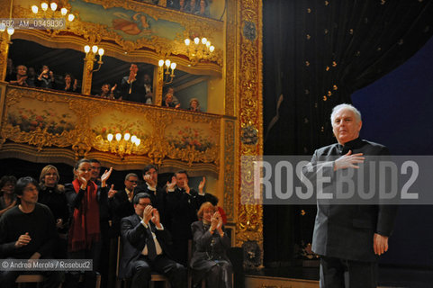 Venice 12 december 2009. DANIEL BAREMBOIM, argentine-born/israelian pianist and conductor. ©Andrea Merola/Rosebud2