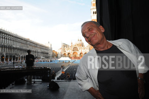 Venice 31 july 2009. Paolo Conte, italian singer - songwriter. ©Andrea Merola/Rosebud2