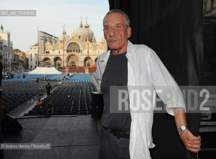 Venice 31 july 2009. Paolo Conte, italian singer - songwriter. ©Andrea Merola/Rosebud2