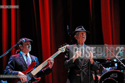 Venice 03 august 2009. LEONARD COHEN, canadian poet, song-writer and music composer. ©Andrea Merola/Rosebud2