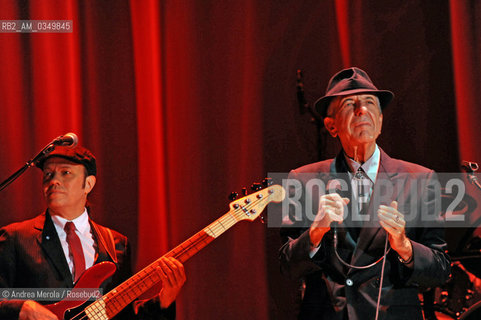 Venice 03 august 2009. LEONARD COHEN, canadian poet, song-writer and music composer. ©Andrea Merola/Rosebud2