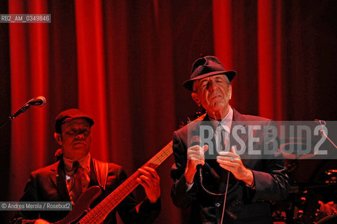 Venice 03 august 2009. LEONARD COHEN, canadian poet, song-writer and music composer. ©Andrea Merola/Rosebud2