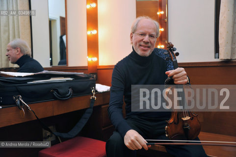 Venice 14 december 2011. Gidon Kremer, latvian classical violinist. ©Andrea Merola/Rosebud2