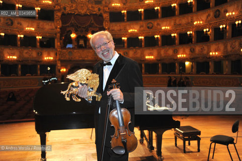 Venice 14 december 2011. Gidon Kremer, latvian classical violinist. ©Andrea Merola/Rosebud2