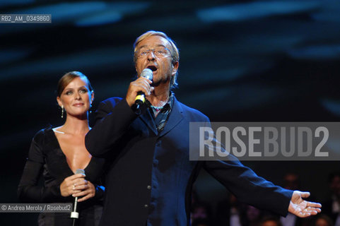 Venice 18 september 2004. Lucio Dalla, italian song-writer and singer. ©Andrea Merola/Rosebud2