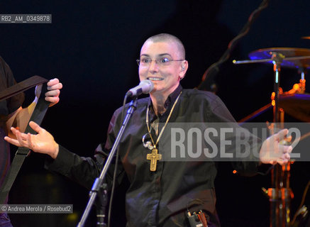 Venice 02 april 2013. Sinéad òConnor, irish songwriter. ©Andrea Merola/Rosebud2