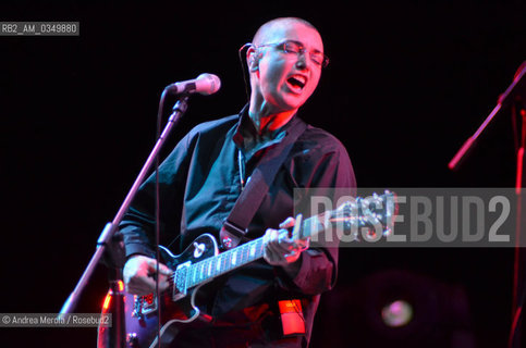 Venice 02 april 2013. Sinéad òConnor, irish songwriter. ©Andrea Merola/Rosebud2