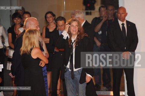 Patti Smith, Us singer-songwriter, poet, and visual artist during her performance on red carpet of the Movie Palace in Venice 04 september 2011, at the 68th International Film Festival. ©Andrea Merola/Rosebud2