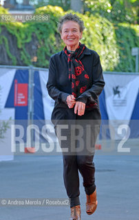 Venice 09 september 2015. Laurie Anderson, Us avant-garde artist, composer, musician and film director. ©Andrea Merola/Rosebud2