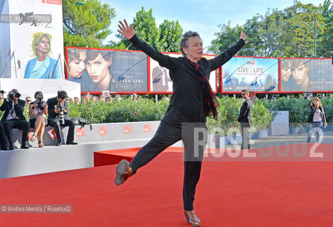 Venice 09 september 2015. Laurie Anderson, Us avant-garde artist, composer, musician and film director. ©Andrea Merola/Rosebud2