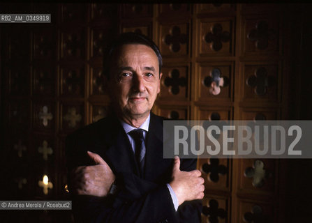 04/09/1993 VENEZIA. Antonio Debenedetti, italian writer. ©Andrea Merola/Rosebud2