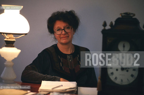 15/11/1993 VENEZIA. Luisa Accati, italian writer. ©Andrea Merola/Rosebud2