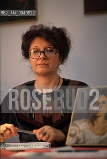 15/11/1993 VENEZIA. Luisa Accati, italian writer. ©Andrea Merola/Rosebud2