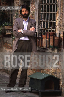 30/04/1992 VENEZIA. Massimo Cacciari, italian philosopher. ©Andrea Merola/Rosebud2