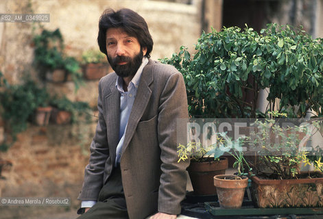 30/04/1992 VENEZIA. Massimo Cacciari, italian philosopher. ©Andrea Merola/Rosebud2