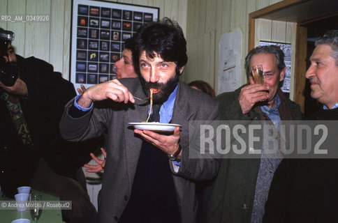 05/12/1993 VENEZIA. Massimo Cacciari, italian philosopher. ©Andrea Merola/Rosebud2