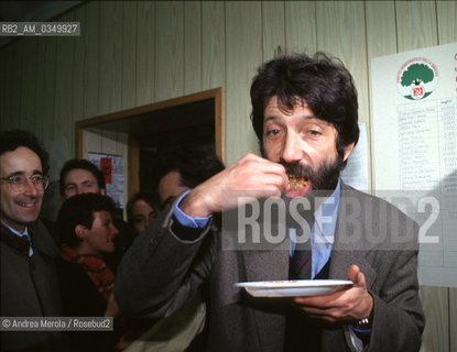 05/12/1993 VENEZIA. Massimo Cacciari, italian philosopher. ©Andrea Merola/Rosebud2