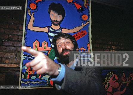 05/12/1993 VENEZIA. Massimo Cacciari, italian philosopher. ©Andrea Merola/Rosebud2