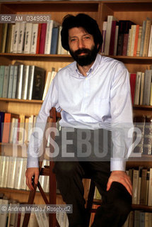 30/04/1992 VENEZIA. Massimo Cacciari, italian philosopher. ©Andrea Merola/Rosebud2