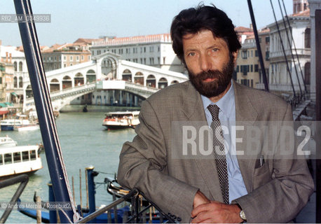 01/06/1996 VENEZIA. Massimo Cacciari, italian philosopher. ©Andrea Merola/Rosebud2