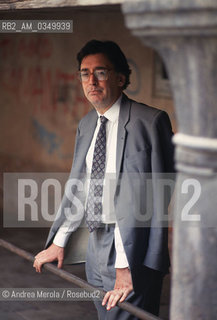 30/04/1995 VENEZIA. Mario Isnenghi, italian historian. ©Andrea Merola/Rosebud2